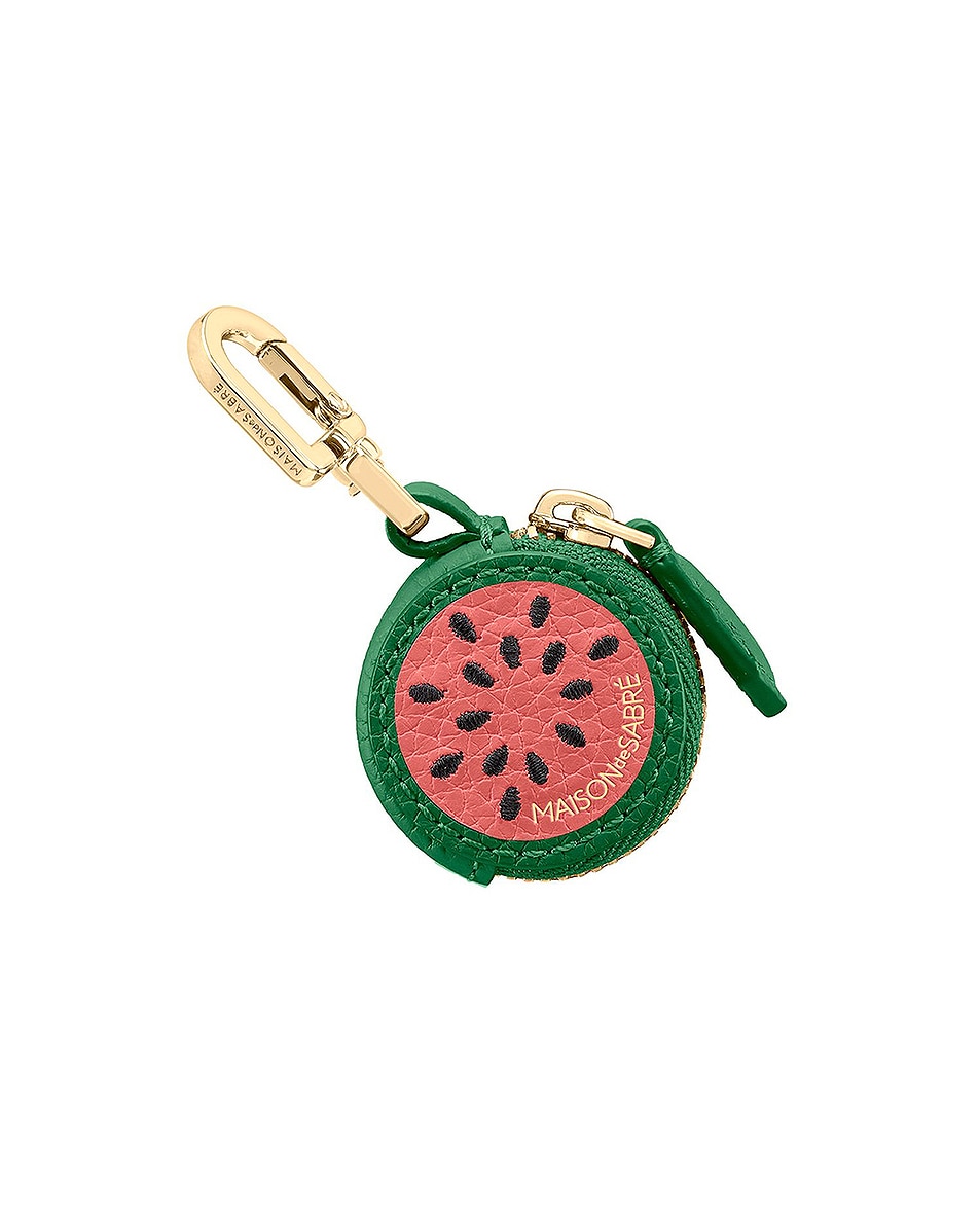 Image 1 of MAISON de SABRÉ MAISON de SABR Sabrmoji Fruit Charm in Watermelon