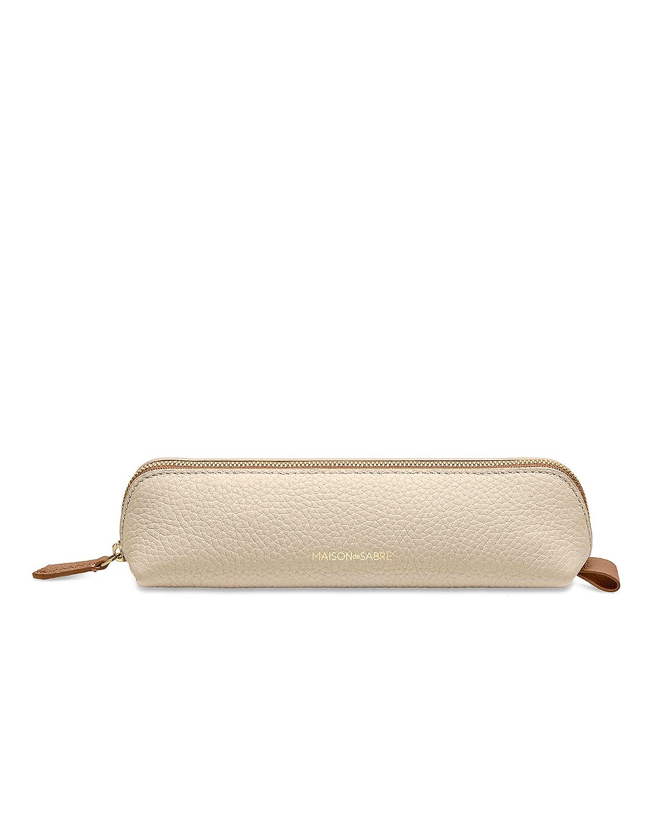 Image 1 of MAISON de SABRÉ MAISON de SABR Pencil Case in Saharan Brown