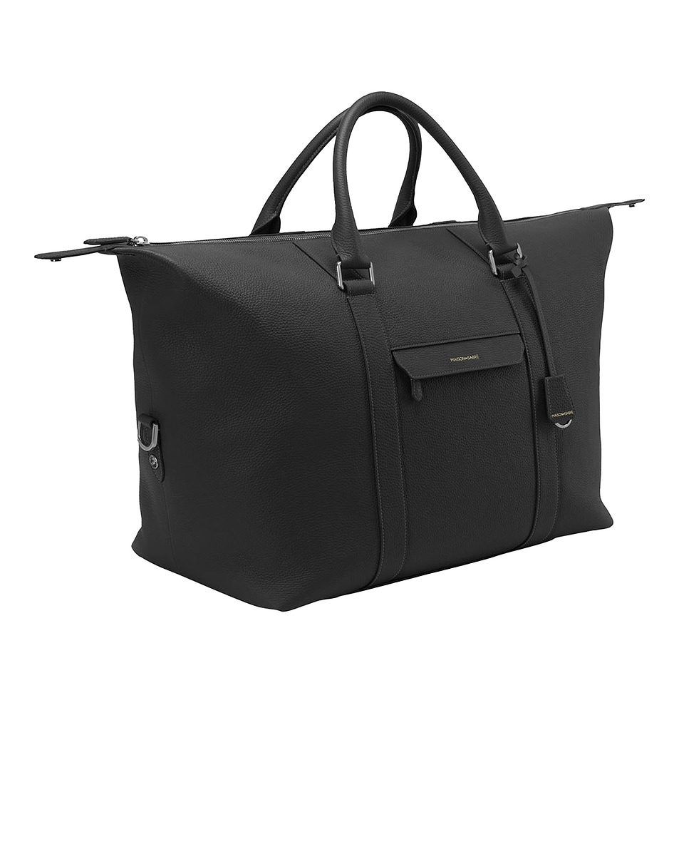 Image 1 of MAISON de SABRÉ The Duffle Bag in Black Caviar