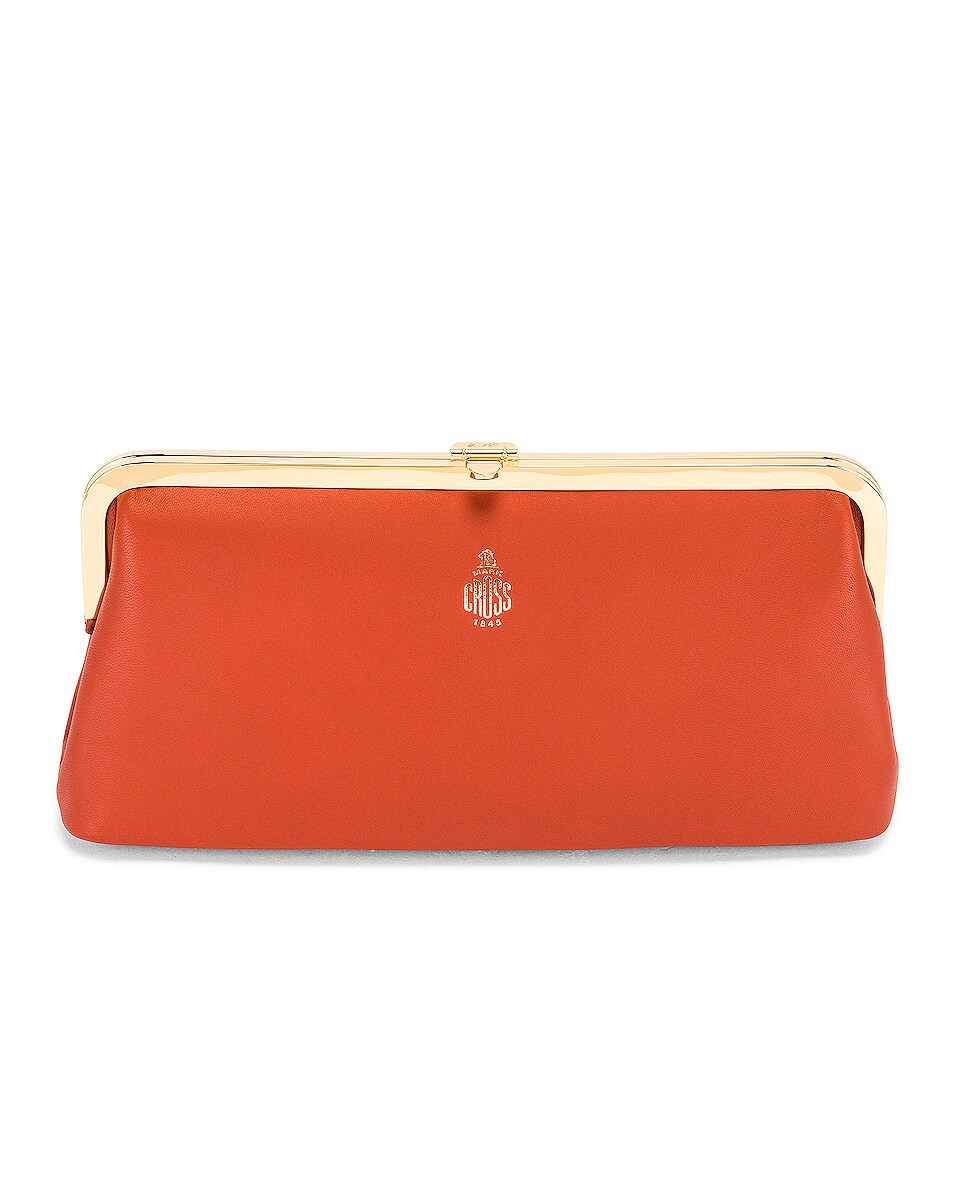 Image 1 of Mark Cross Susanna Frame Clutch in Picante
