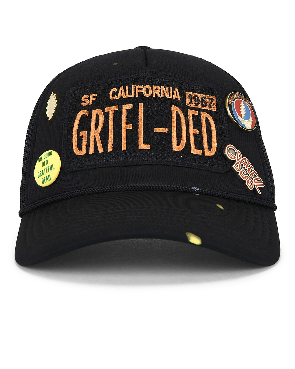 Image 1 of Madeworn Grateful Dead Hat in Black