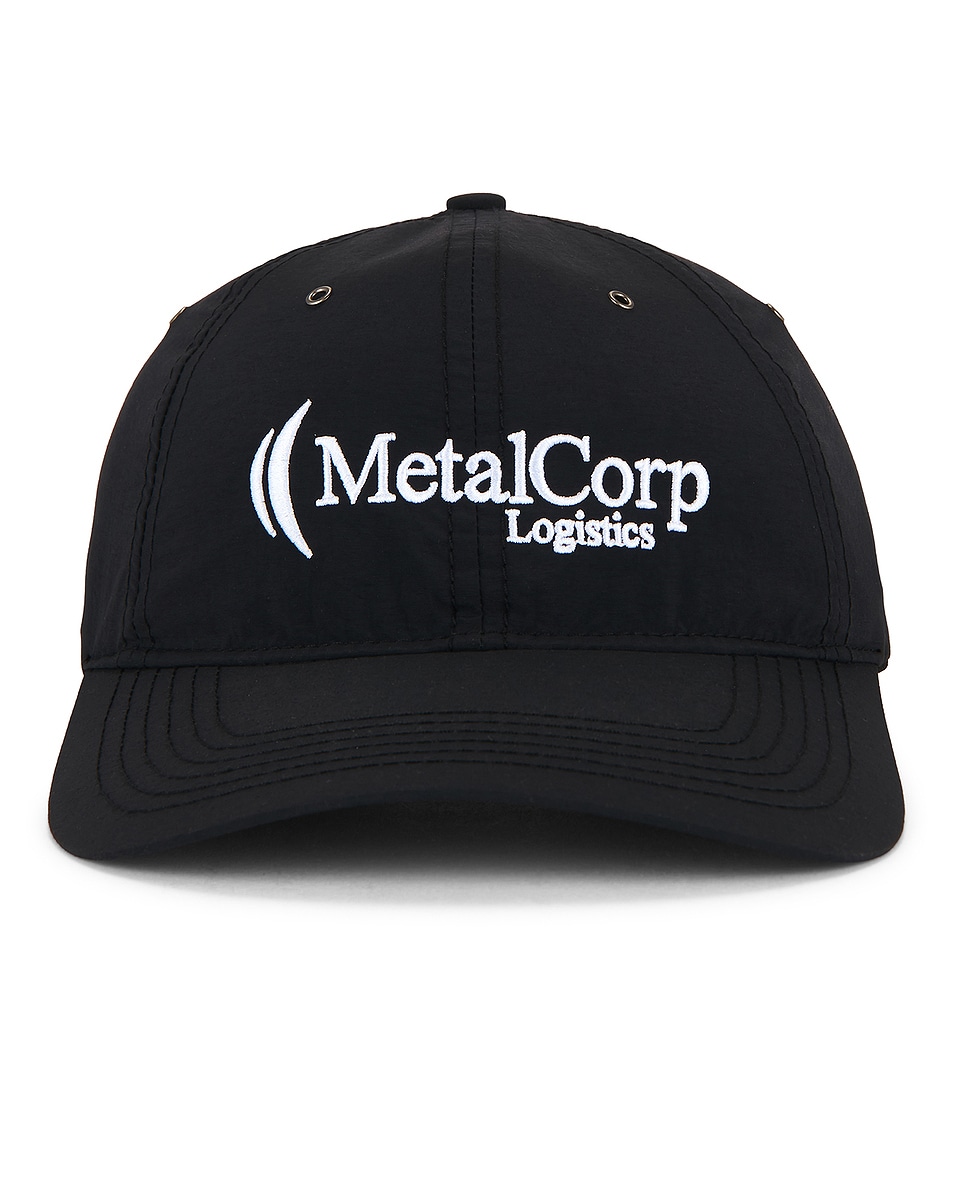 Image 1 of Metalwood Studio Metalcorp Dad Hat in Black
