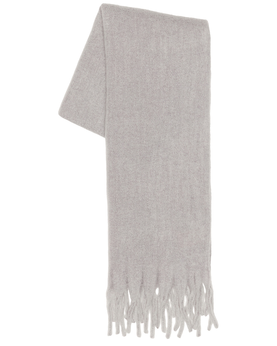 Image 1 of American Vintage Zinaco Scarf in Gris Chine
