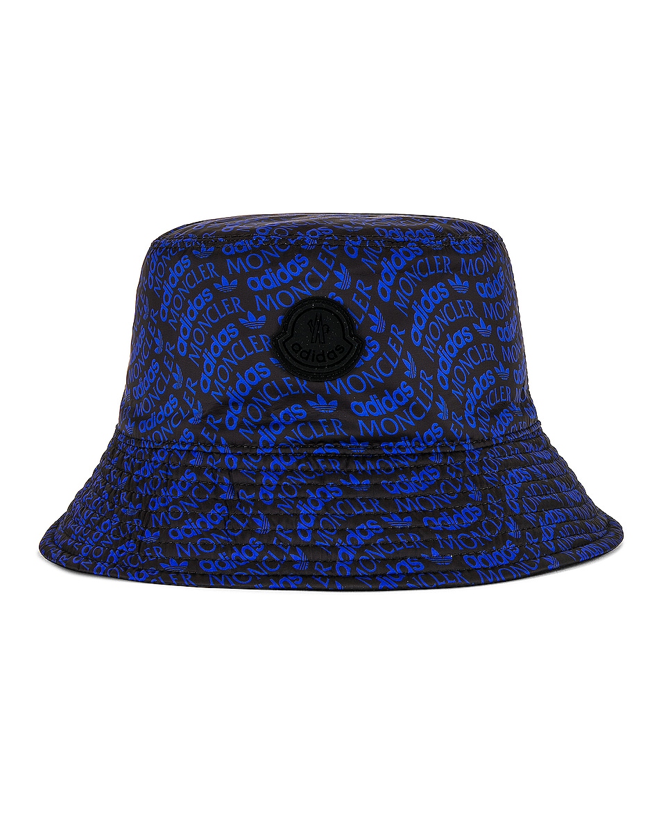 Image 1 of Moncler Genius x Adidas Bucket Hat in Blue