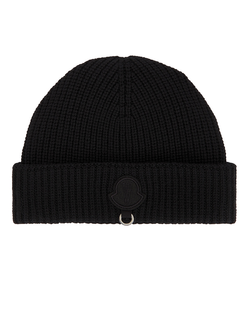 Image 1 of Moncler Genius X Willow Smith Wool Beanie in Black