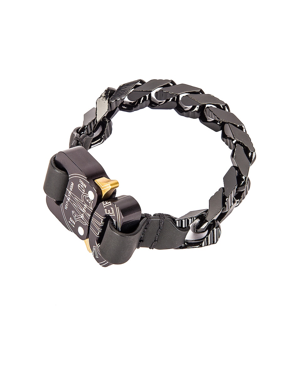 Moncler Genius Moncler Alyx Bracelet in Dark Gunmetal | FWRD