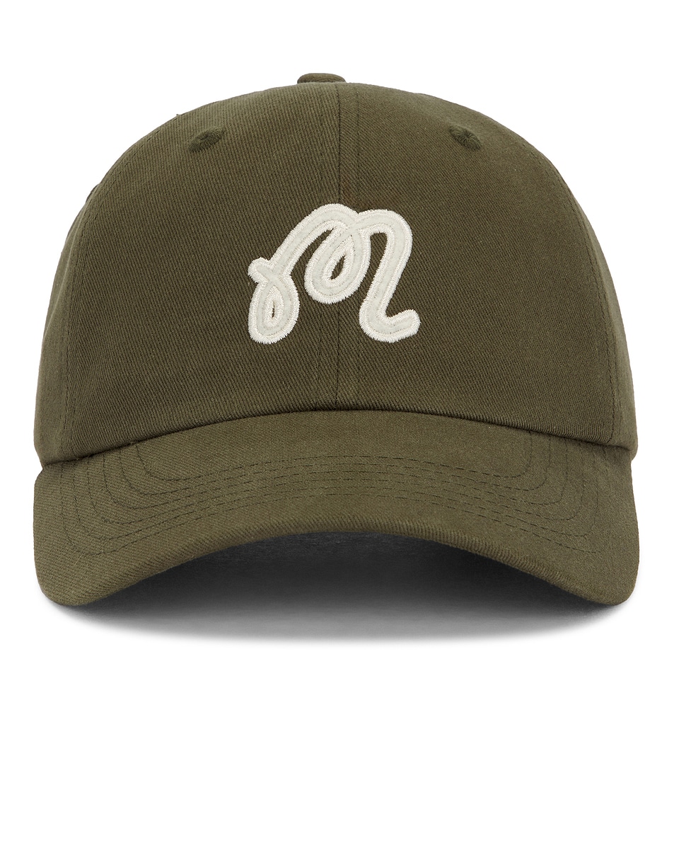 Image 1 of Malbon Golf Washed Applique Hat in Cypress