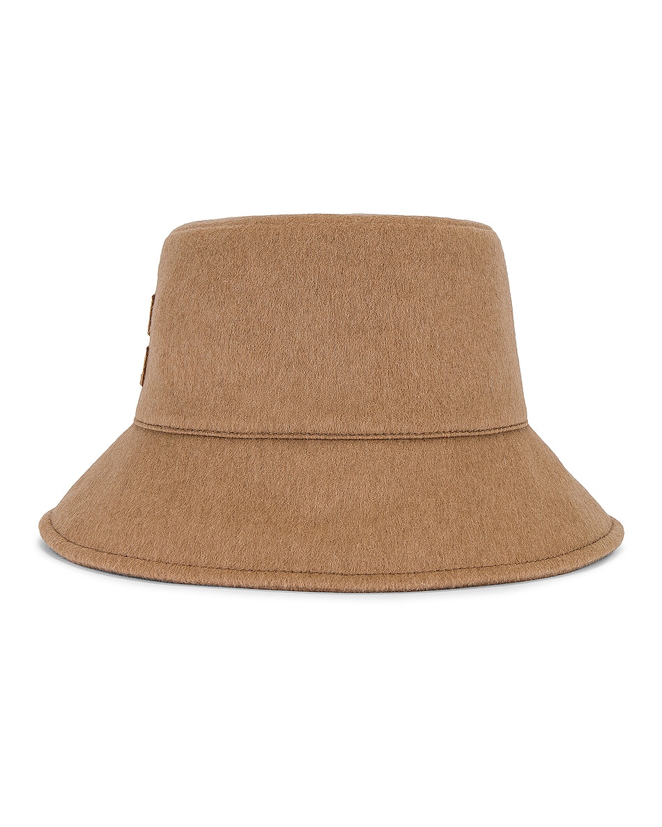 Image 1 of Miu Miu Cappelli Bucket Hat in Cammello