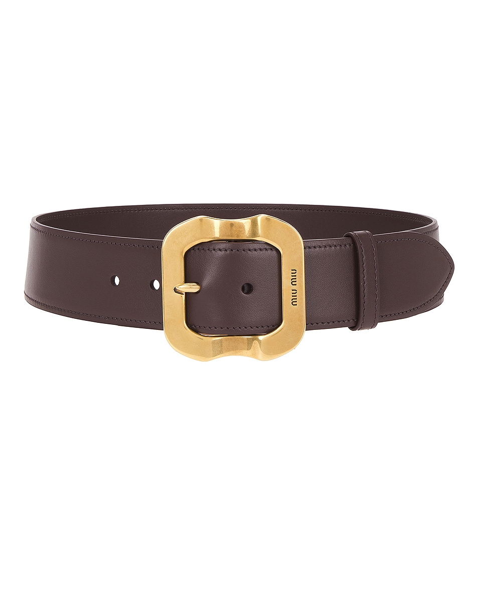 Image 1 of Miu Miu City Calf Belt in Radica