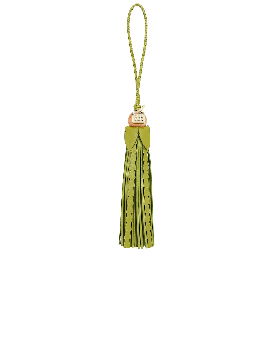 Image 1 of Miu Miu Bag Charm in Edera
