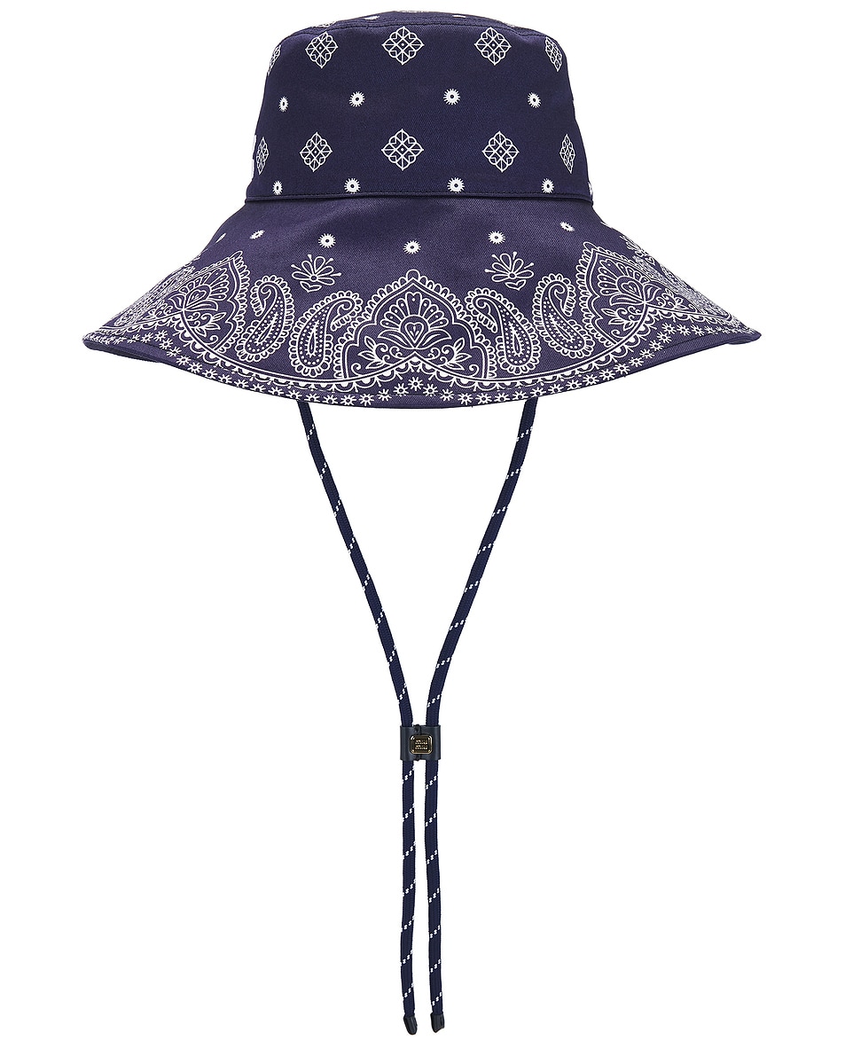 Image 1 of Miu Miu Sun Hat in Bleu