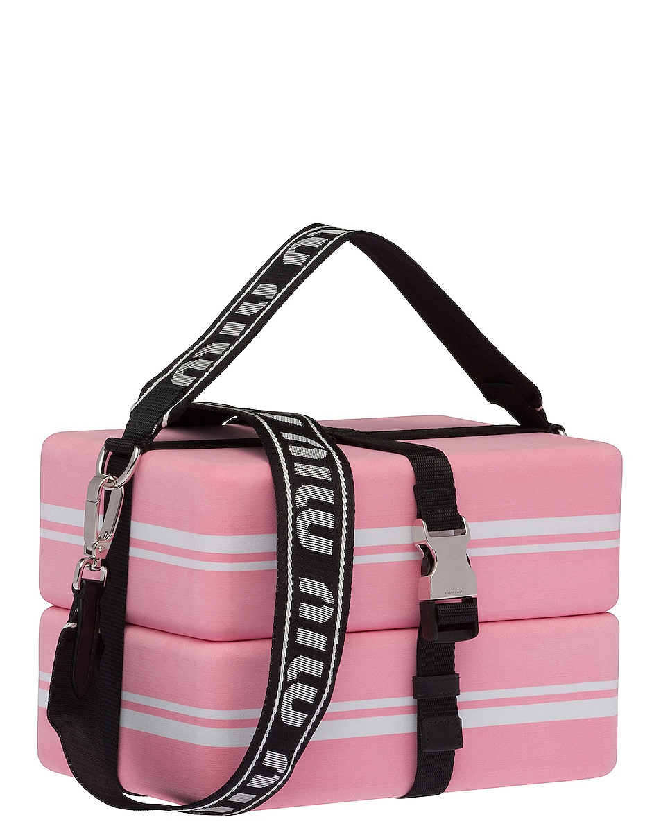 Miu Miu Yoga Blocks in Rosa & Bianco | FWRD