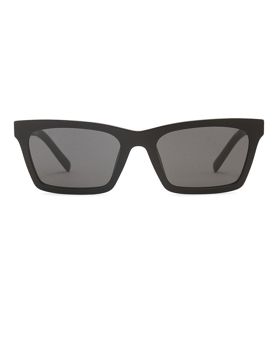 Image 1 of Miu Miu Cat Eye Sunglasses in Black