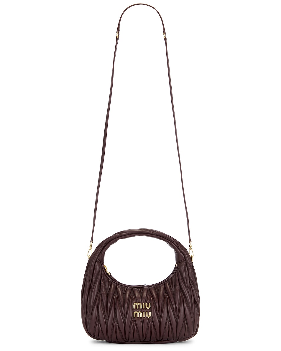 Image 1 of Miu Miu Wander Matelasse Bag in Radica