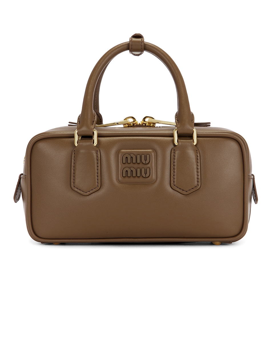Image 1 of Miu Miu Softy Padded Arcadie Bag in Tundra