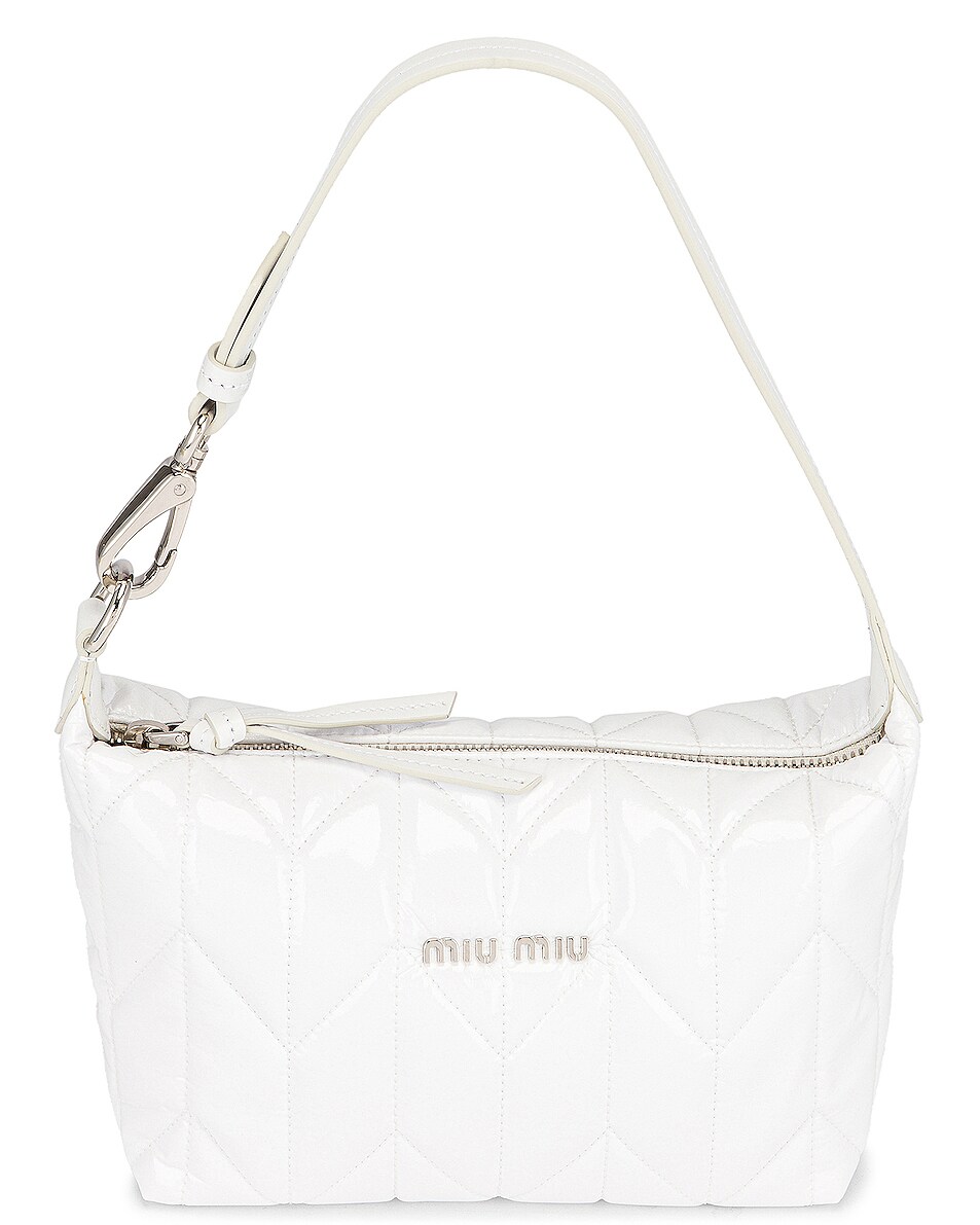 Image 1 of Miu Miu Contenitori Shoulder Bag in Bianco