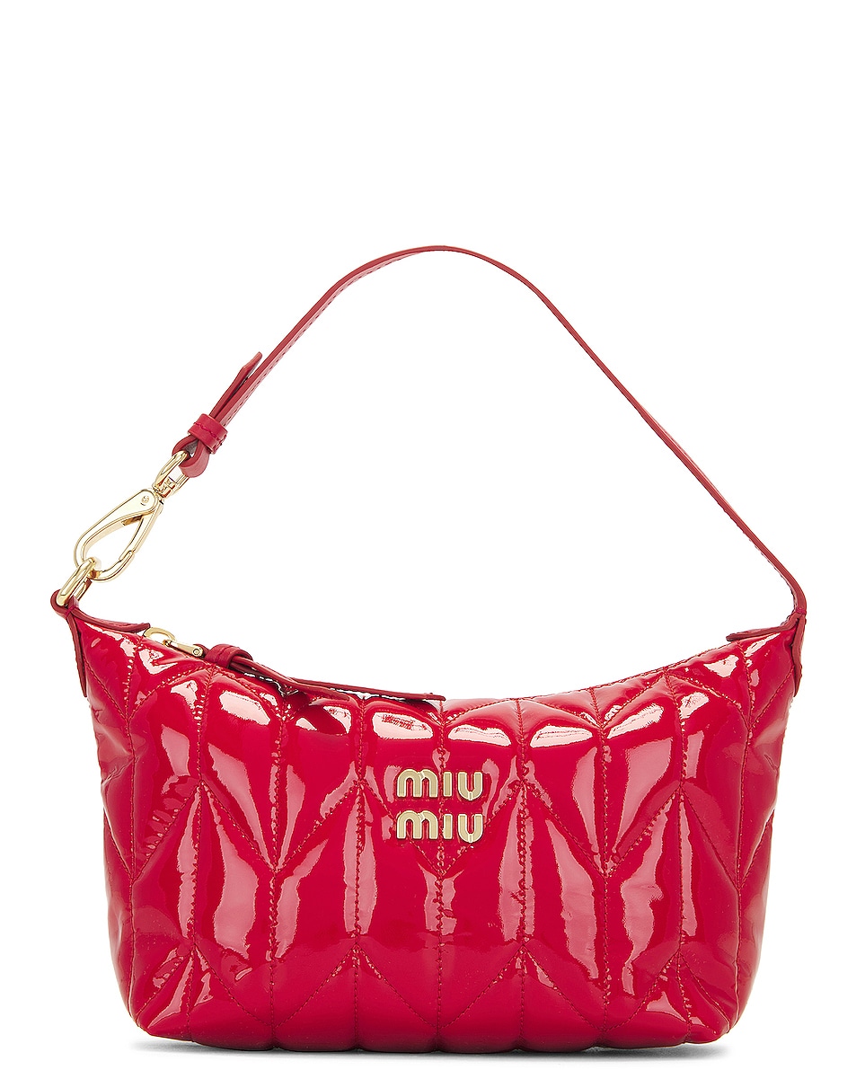Image 1 of Miu Miu Shoulder Bag in Rosso