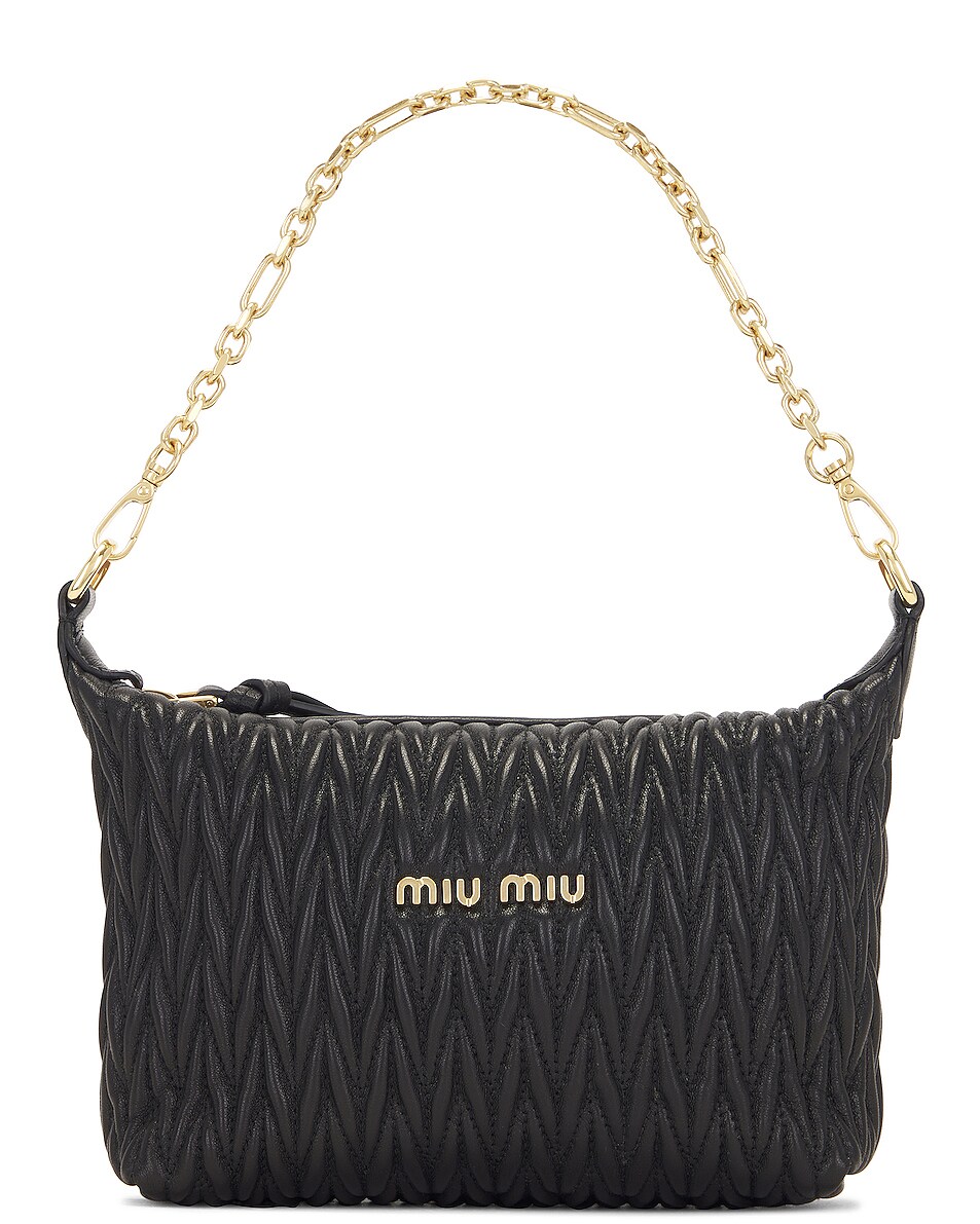 Image 1 of Miu Miu Shoulder Bag in Nero