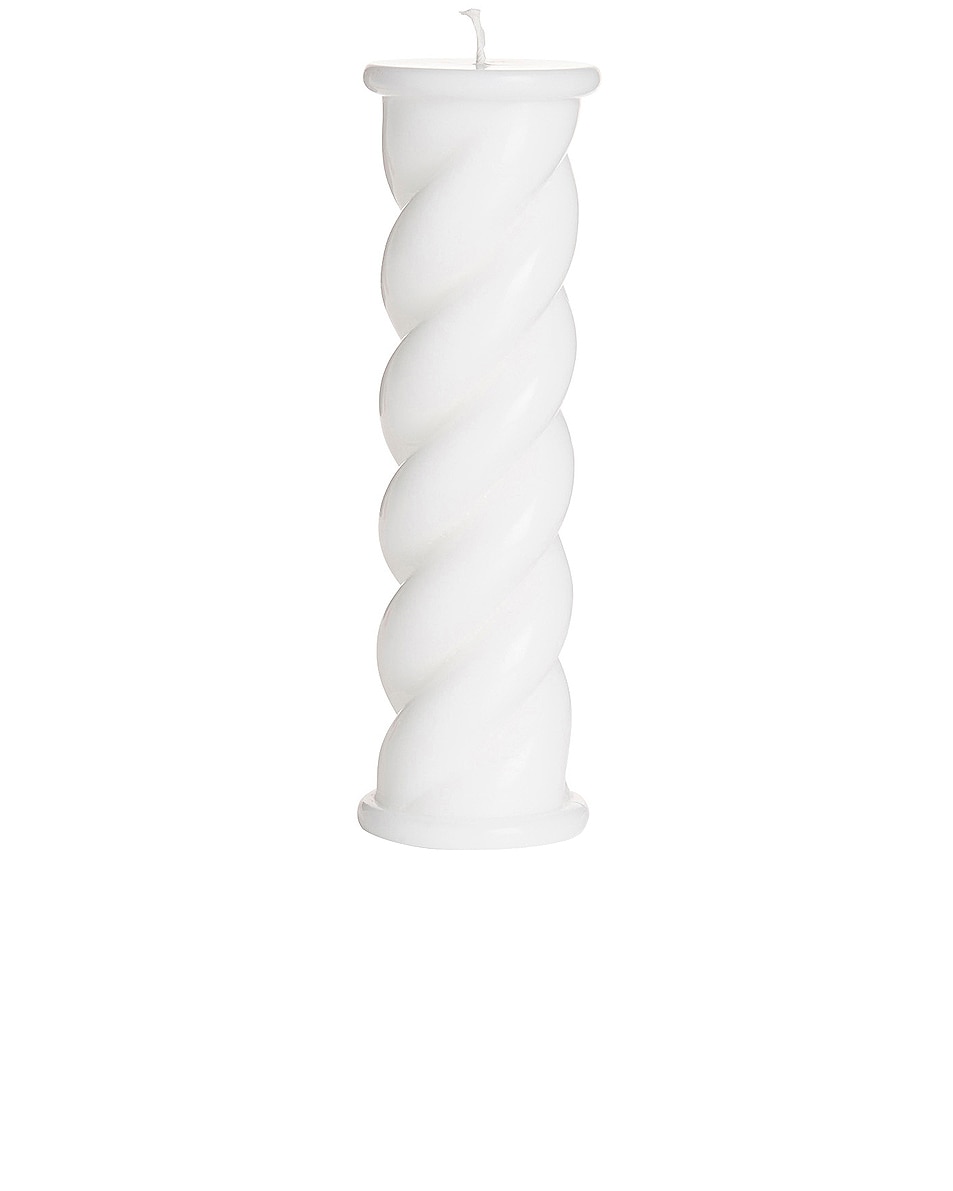 Image 1 of Maison Balzac Cordelette Pillar Candle in White