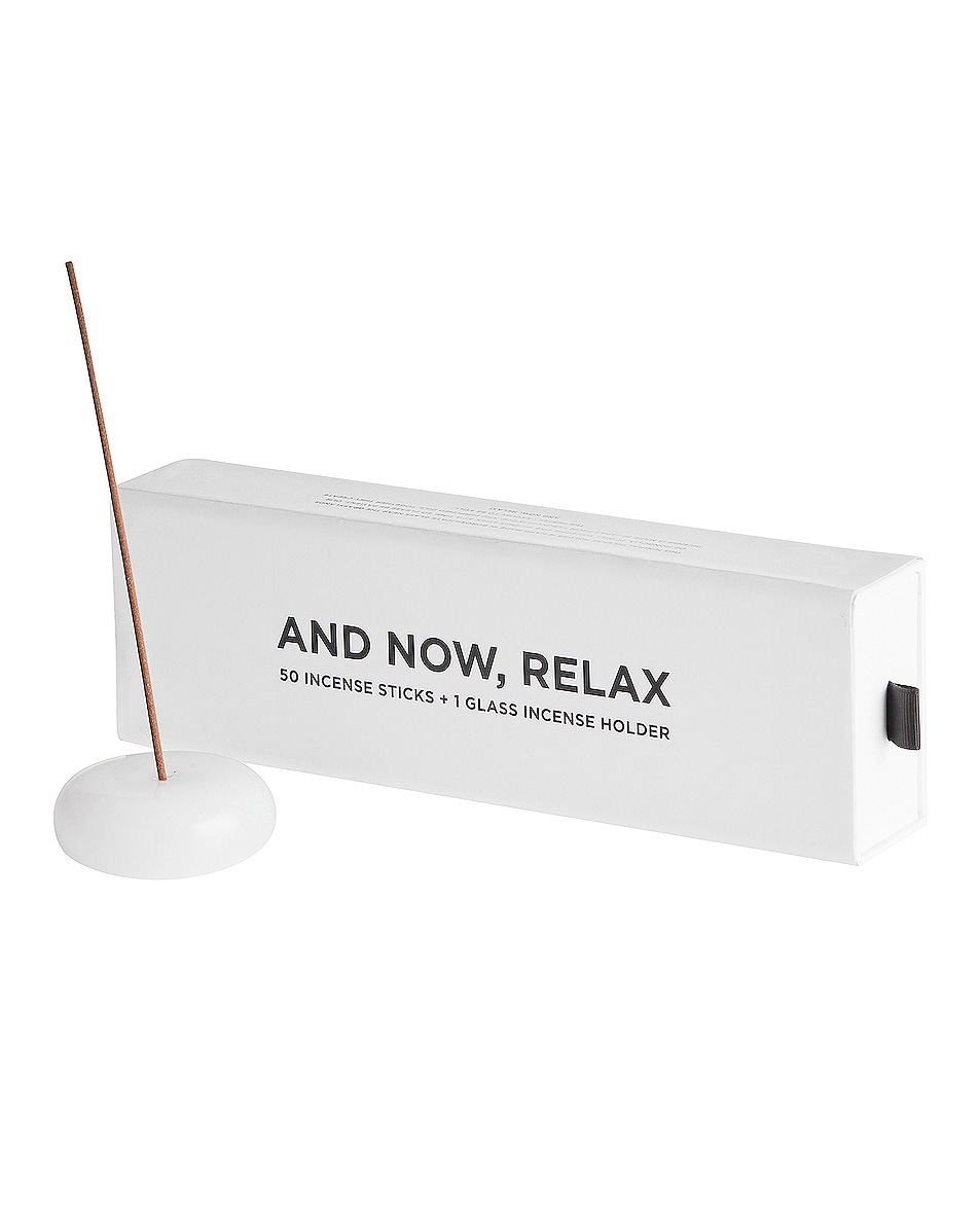 Image 1 of Maison Balzac And Now Relax Incense in Opaque White & Sainte