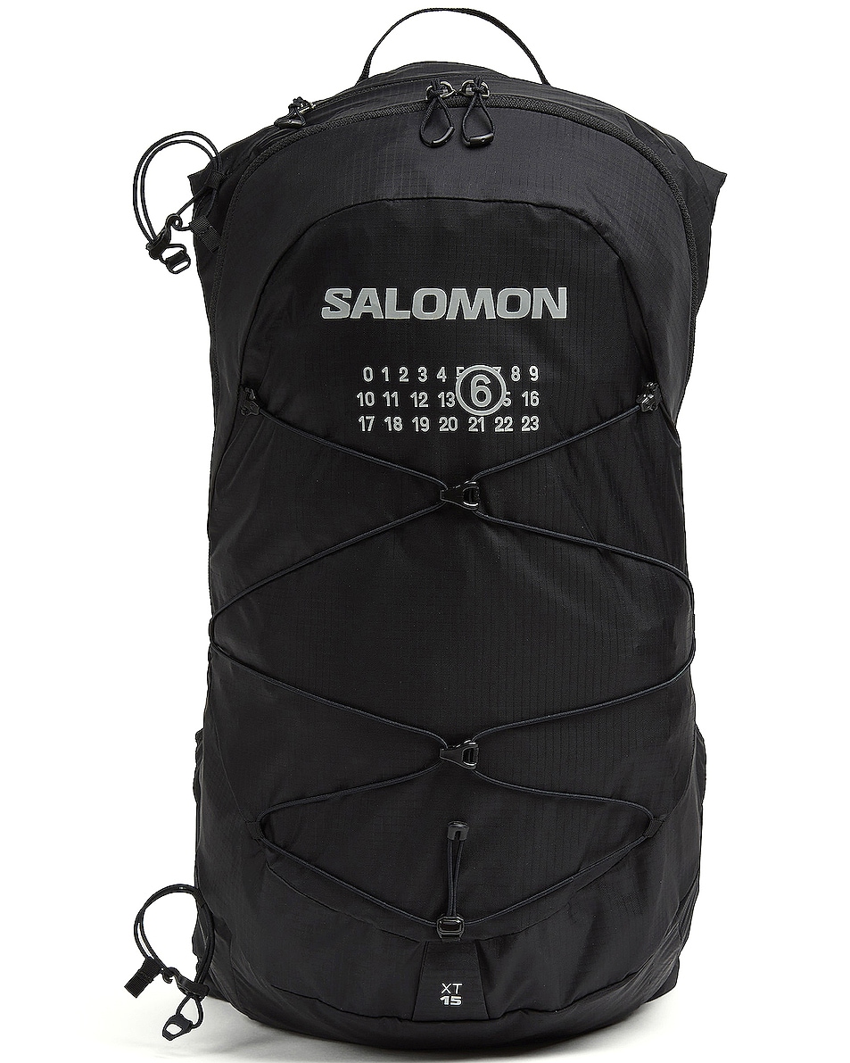 Image 1 of MM6 Maison Margiela X Salomon XT 15 Backpack in Black