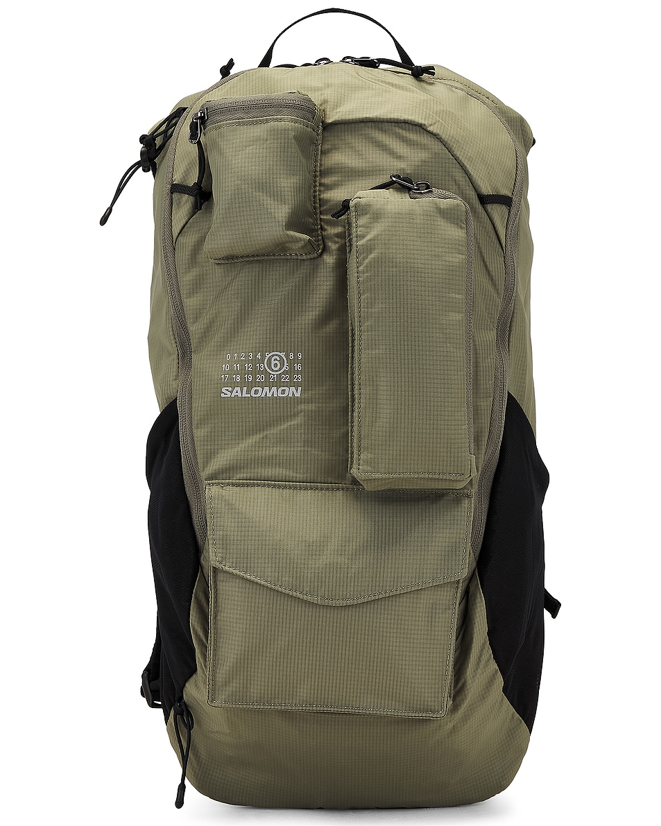 Image 1 of MM6 Maison Margiela x Salomon Backpack in Deep Lichen Green