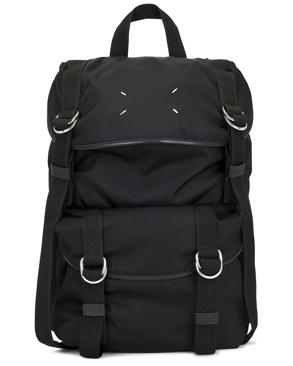 Image 1 of Maison Margiela High Tech Medium Backpack in Black