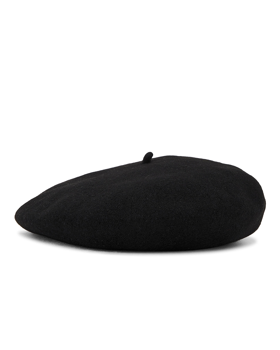 Image 1 of Maison Margiela Knit Beret in Black