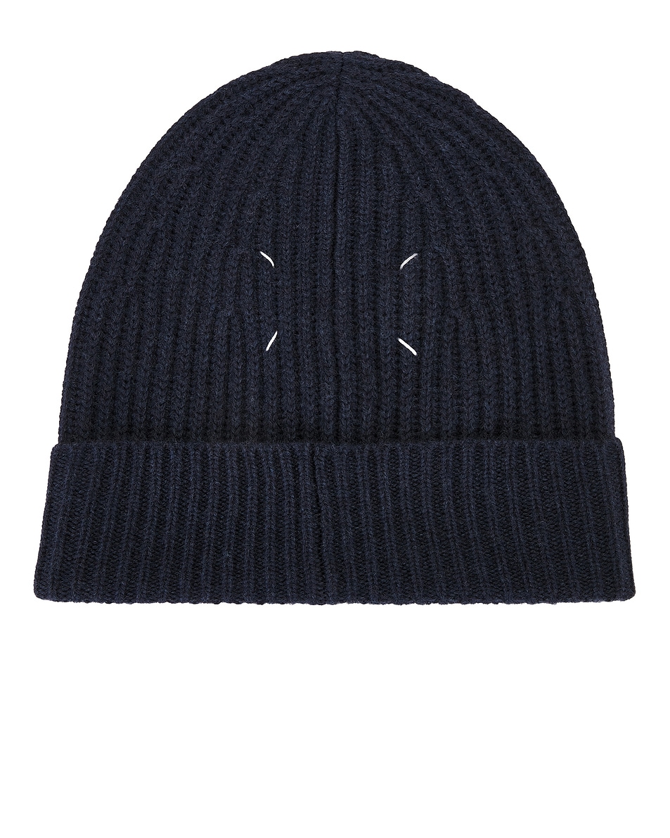 Image 1 of Maison Margiela Beanie in Blue