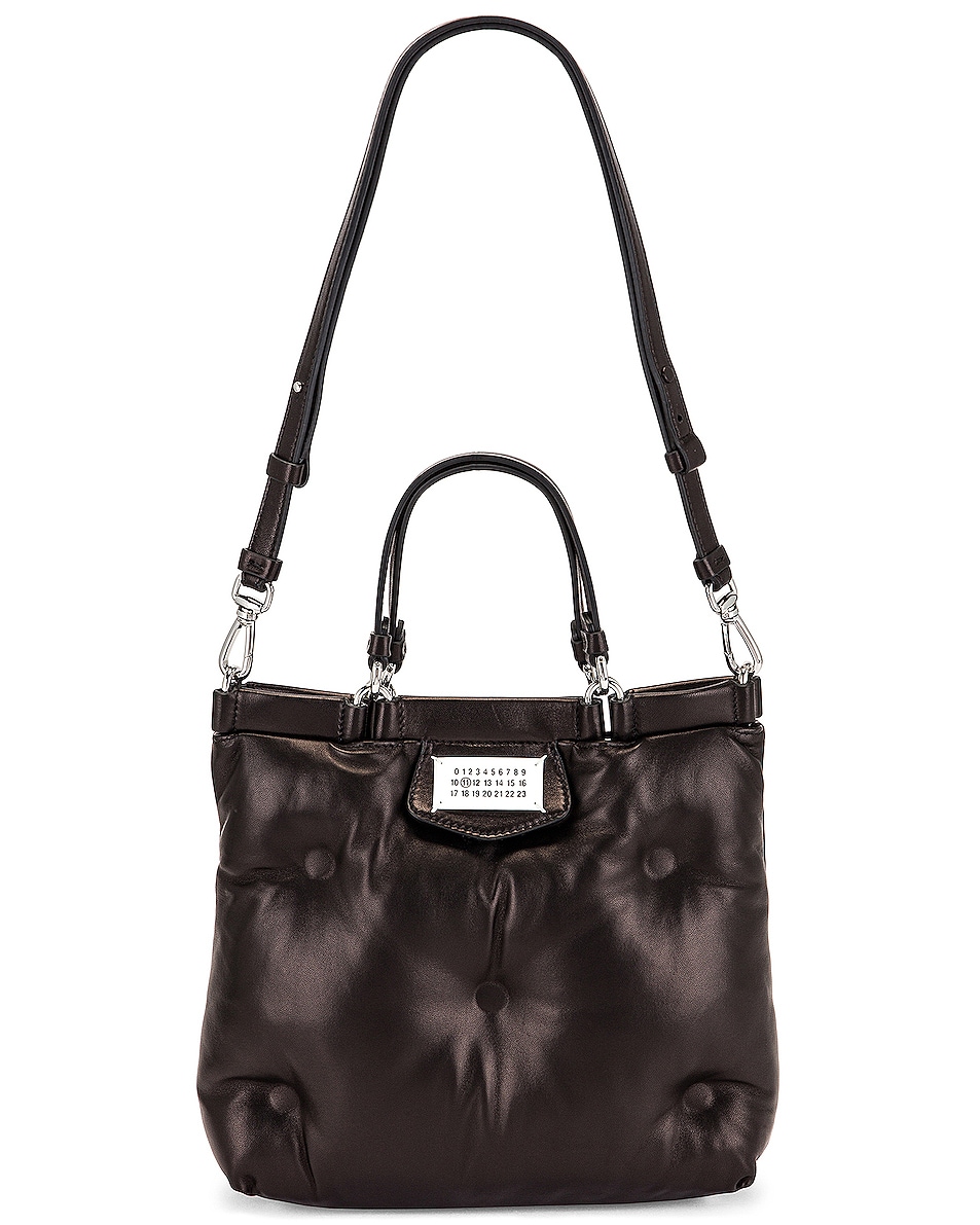 Image 1 of Maison Margiela Small Glam Slam Handbag in Black