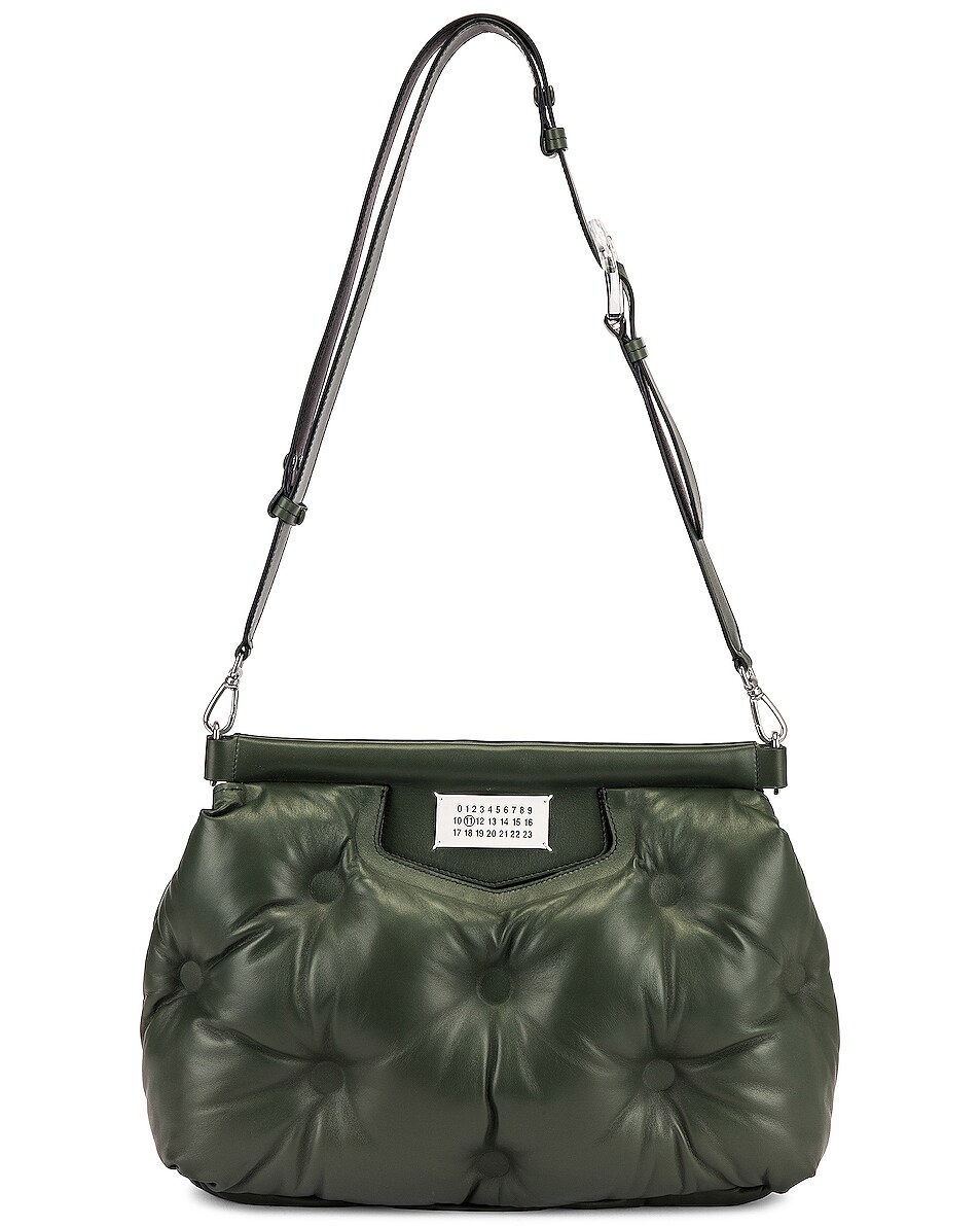 Image 1 of Maison Margiela Medium Glam Slam Shoulder Bag in Thyme