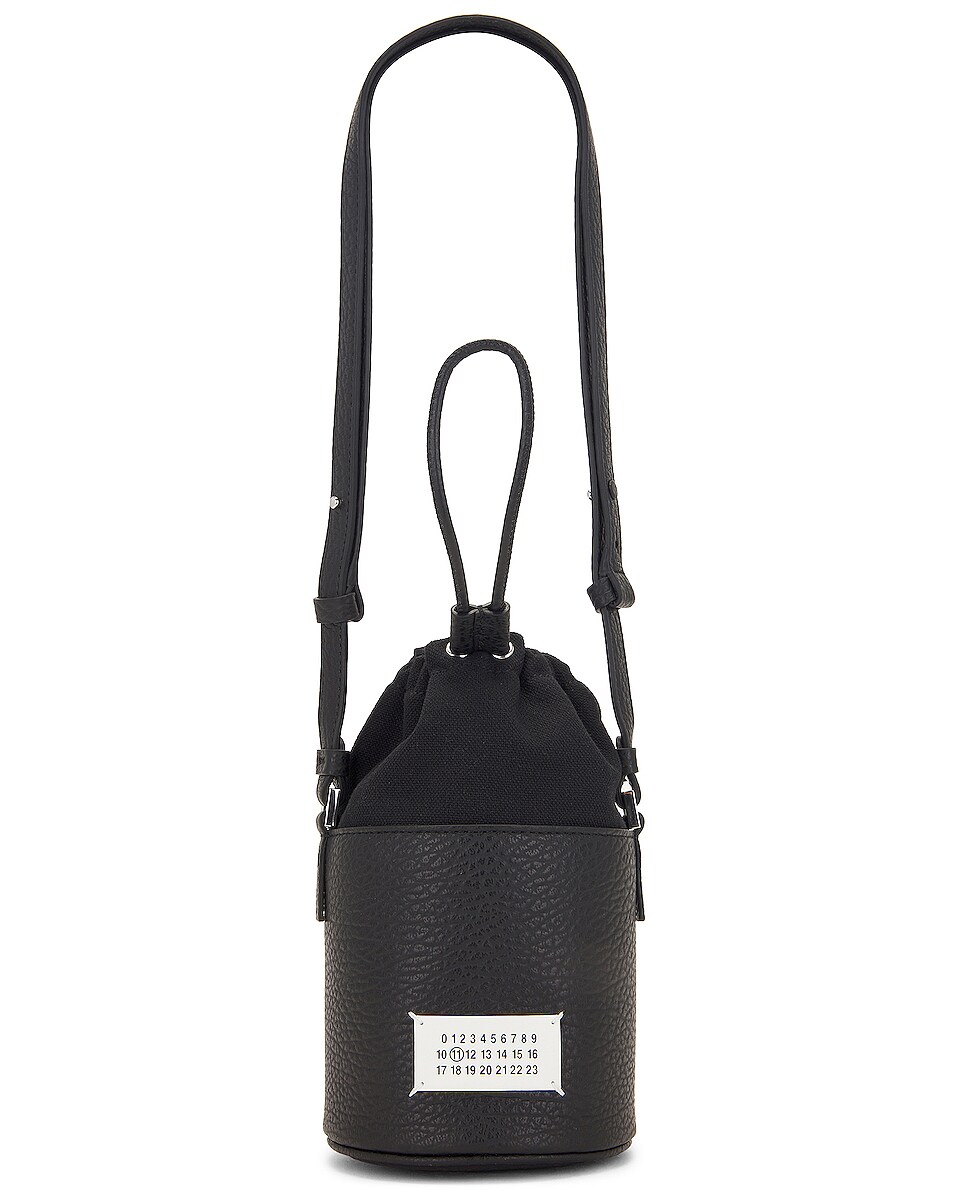 Image 1 of Maison Margiela Mini Bucket Bag in Black