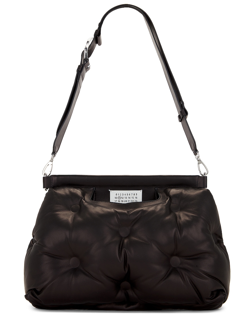 Image 1 of Maison Margiela Glam Slam Classique Medium Bag in Black