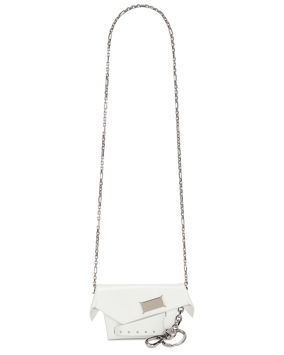 Image 1 of Maison Margiela Snatched Classique Doll Size Bag in White