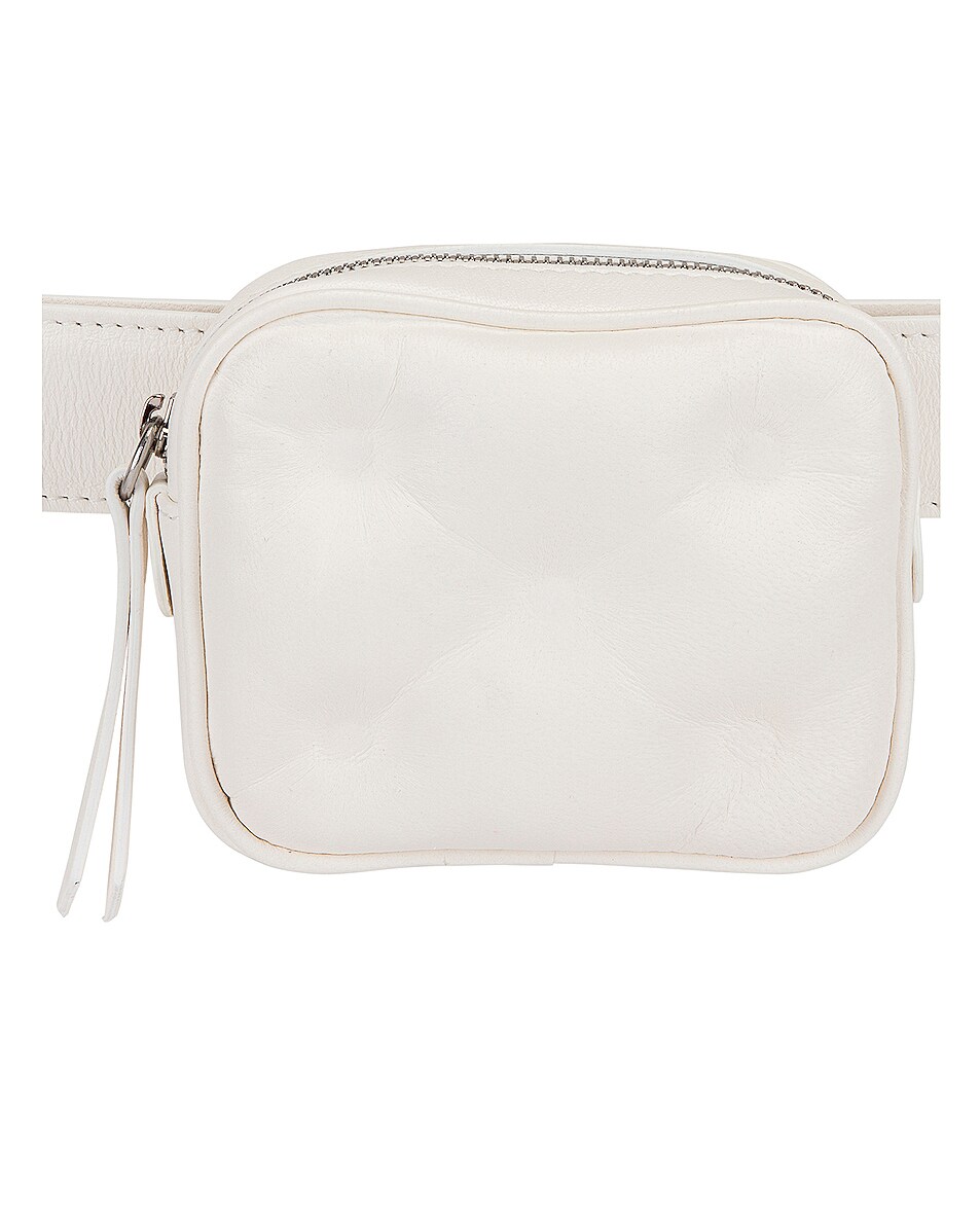 Image 1 of Maison Margiela Glam Slam Belt Box Bag in White