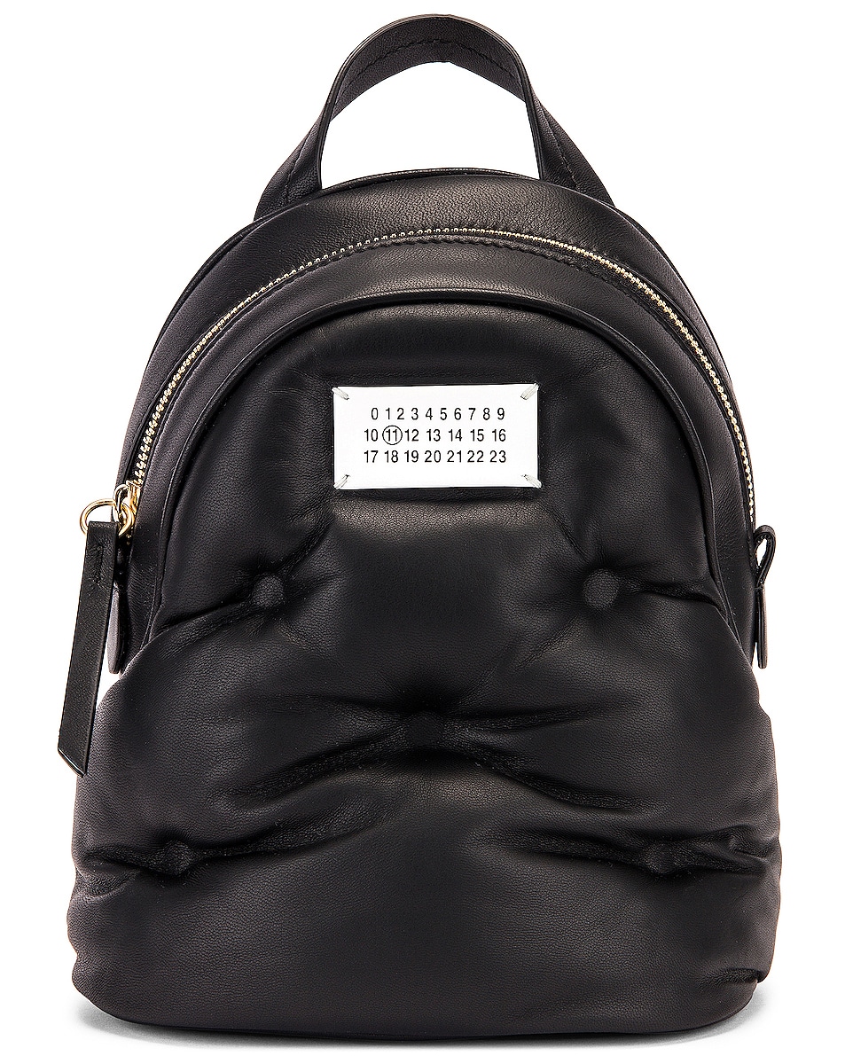 Maison Margiela Glam Slam Backpack in Black | FWRD