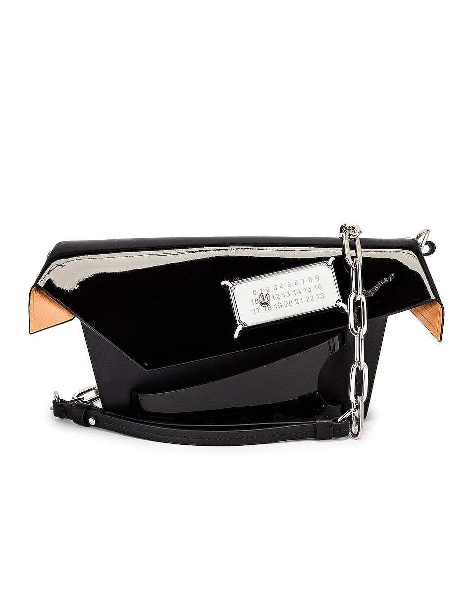 Image 1 of Maison Margiela Snatched Clutch in Black