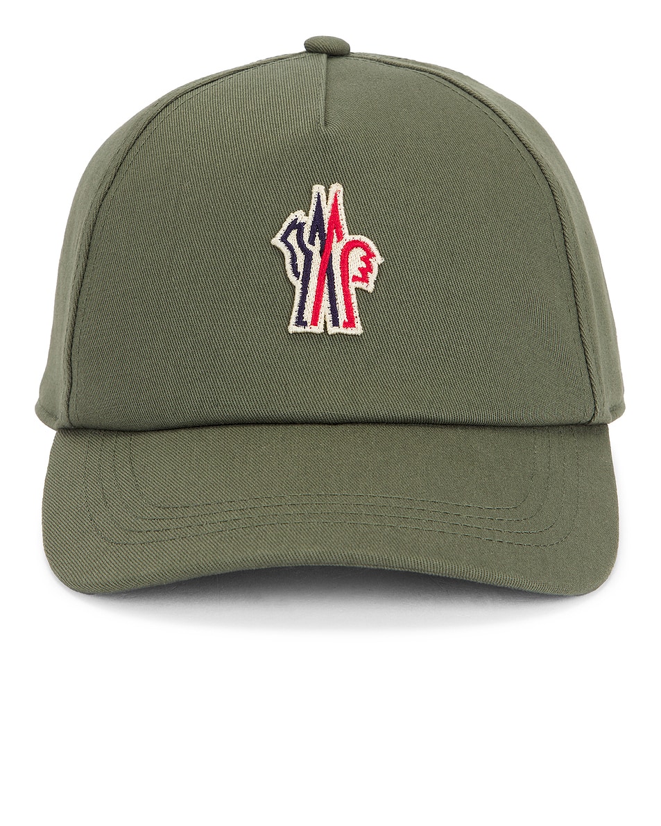 Image 1 of Moncler Grenoble Baseball Cap in Sea Spray