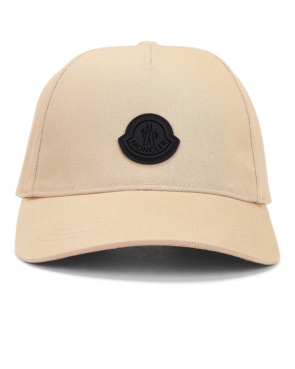 Image 1 of Moncler Baseball Cap in Sand Beige