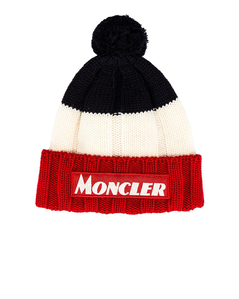 Image 1 of Moncler Beanie in Multi