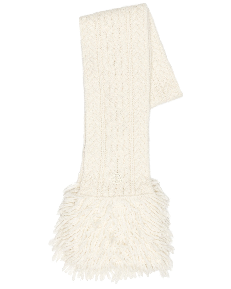 Image 1 of Moncler Scarf in Natural