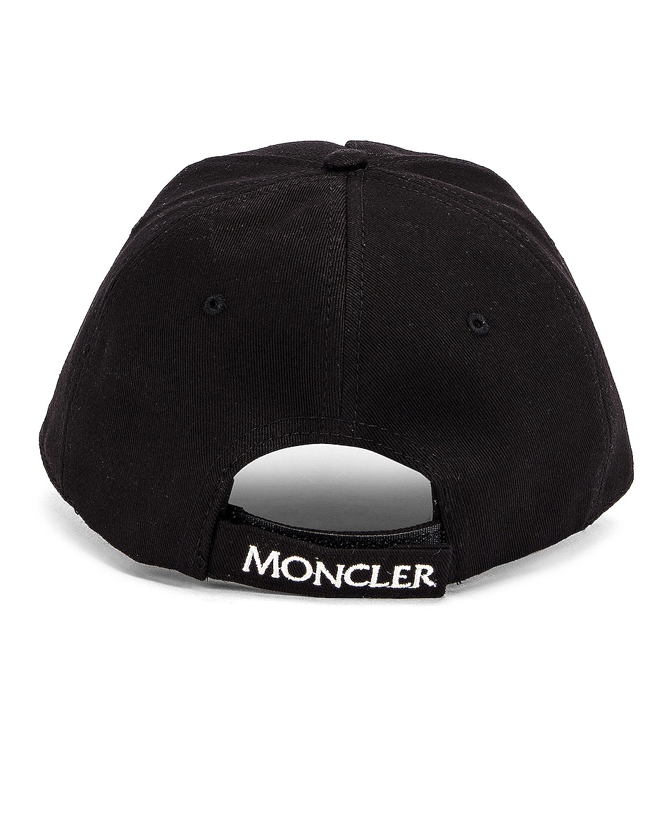 Moncler Berretto Baseball Cap in Black | FWRD