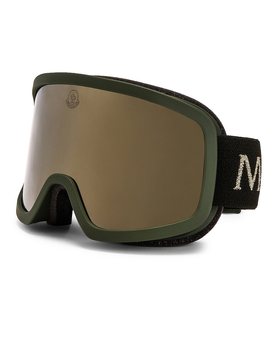 Image 1 of Moncler Terrabeam Goggles in Matte Army Green
