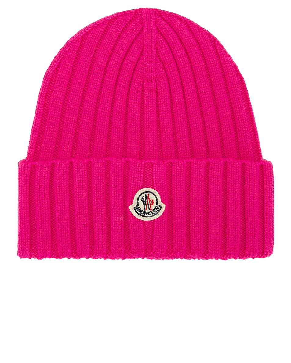 Moncler Beanie in Pink | FWRD