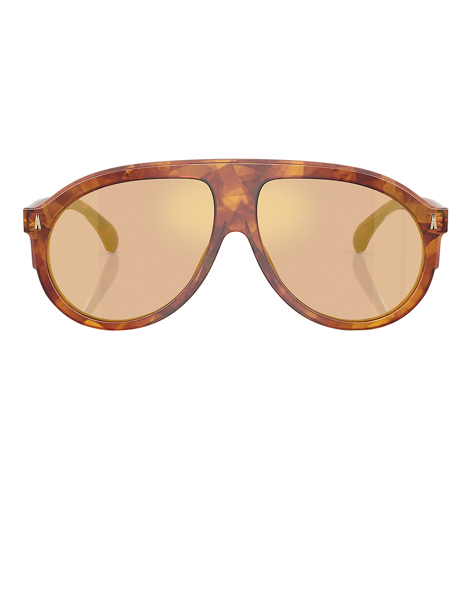 Image 1 of Moncler Fhaite Sunglasses in Brown Tortoise