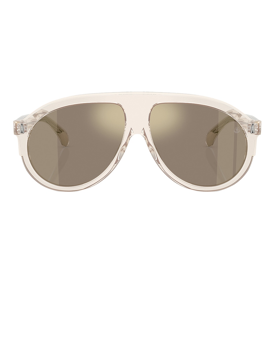 Image 1 of Moncler Fhaite Sunglasses in Transparent