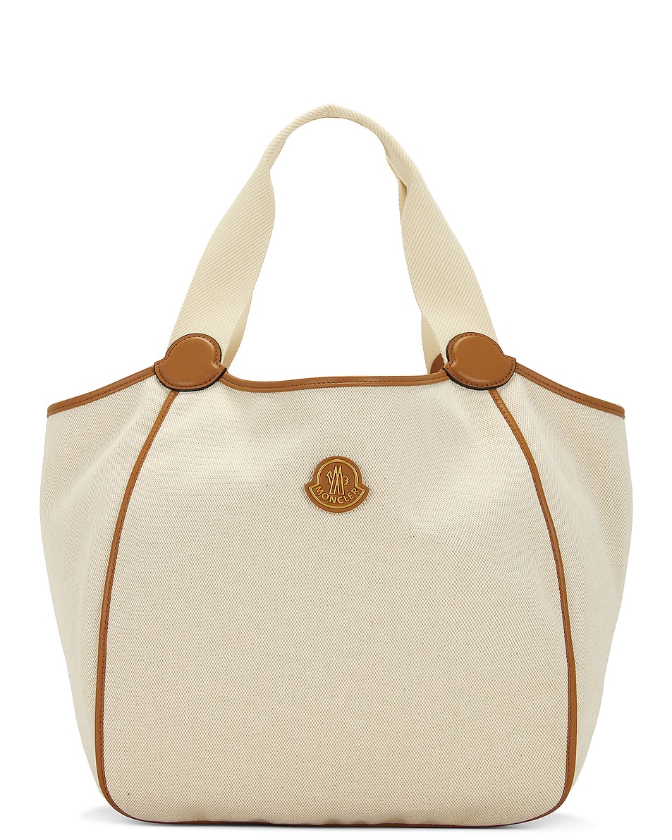 Image 1 of Moncler Nalani Tote Bag in Neutral