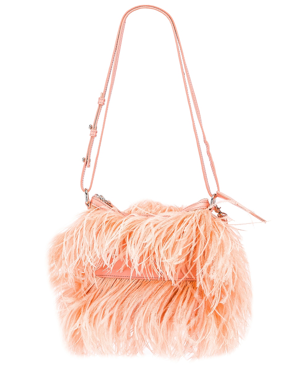 Image 1 of Marques ' Almeida Feather Bag in Pink