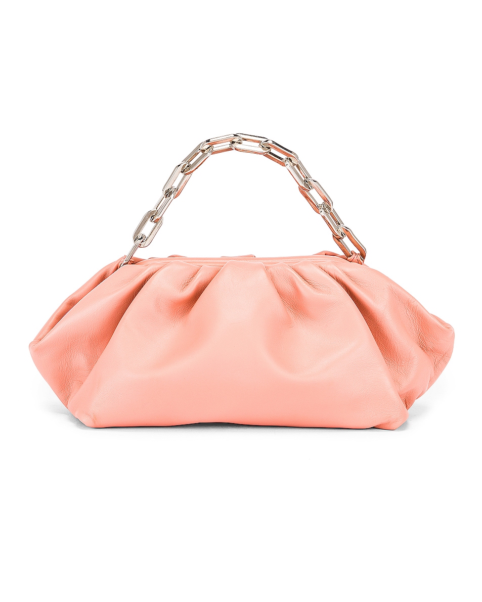 Image 1 of Marques ' Almeida Pleated Clutch Bag in Pink