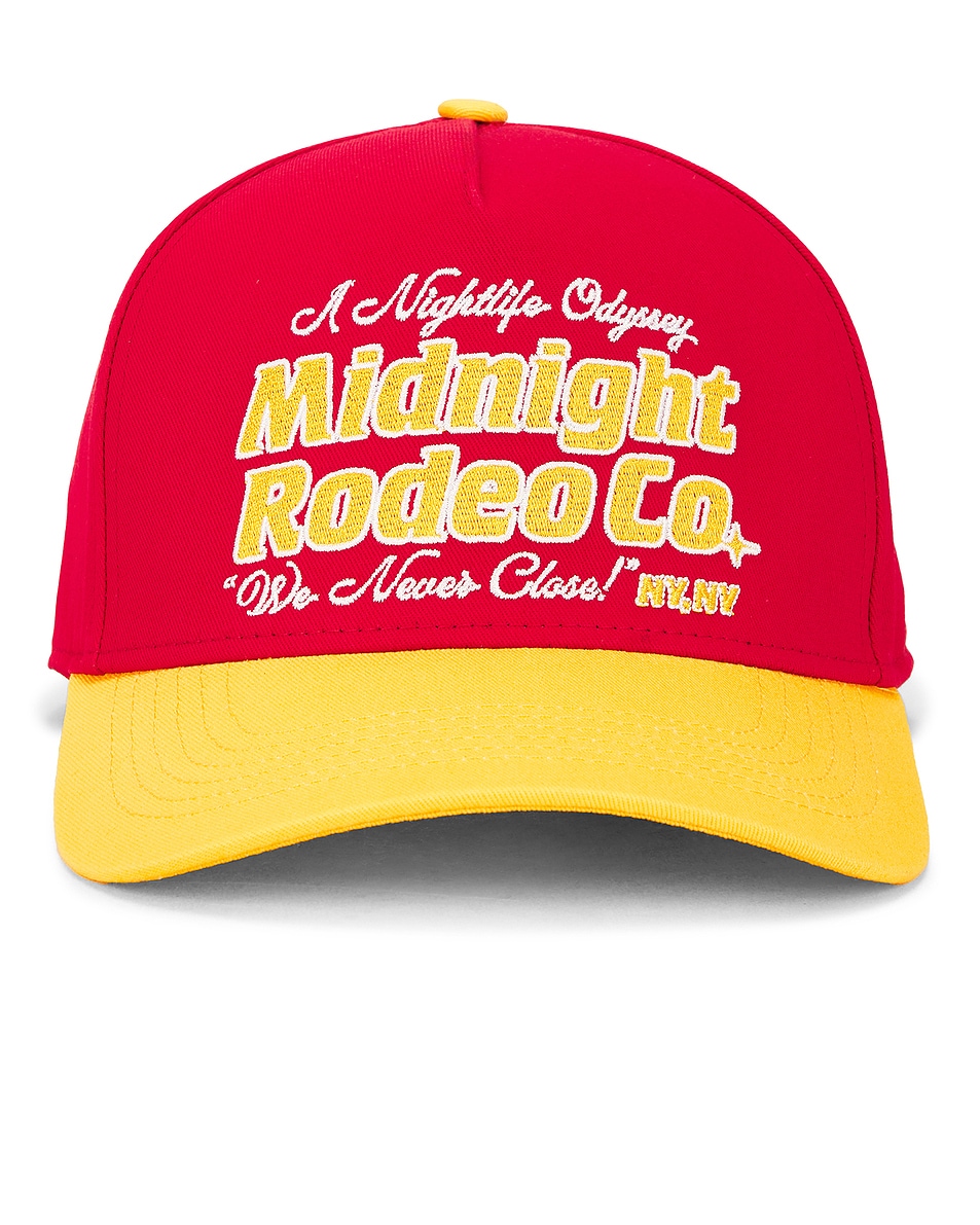 Image 1 of Midnight Rodeo Odyssey Trucker Hat in Red